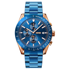 Skmei 9253RGBU Rose Gold-Blue SALE