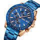 Skmei 9253RGBU Rose Gold-Blue SALE