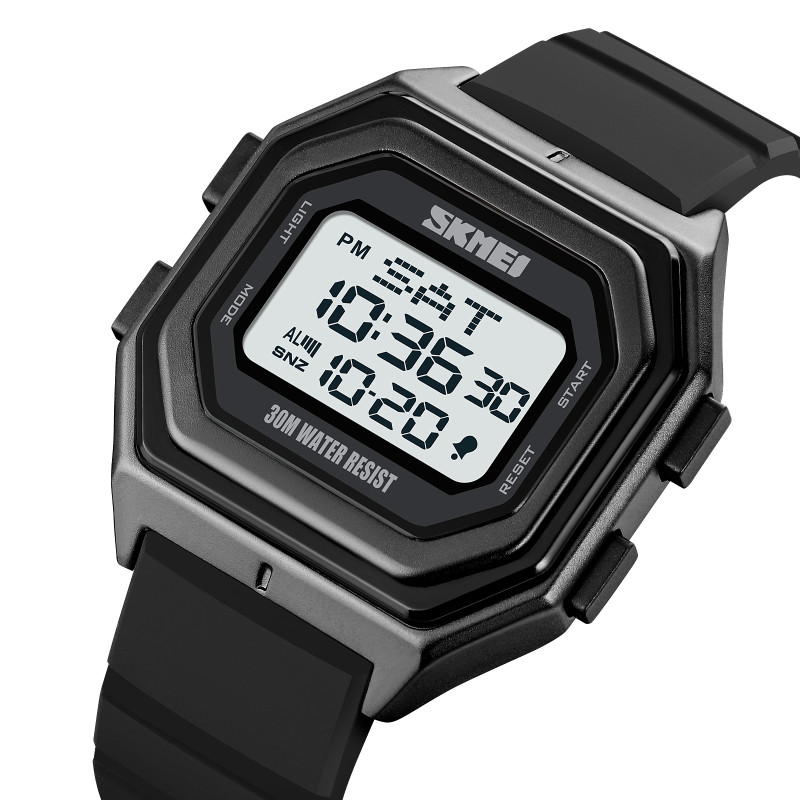 Skmei 1875PWT Black-White Silicone SALE