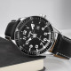 Skmei 9232LSIBK Silver-Black Leather