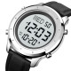 Skmei 1864LSIWT Silver-White Leather