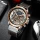 Curren 8380 Black-Brown