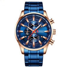 Curren 8351 Blue-Cuprum