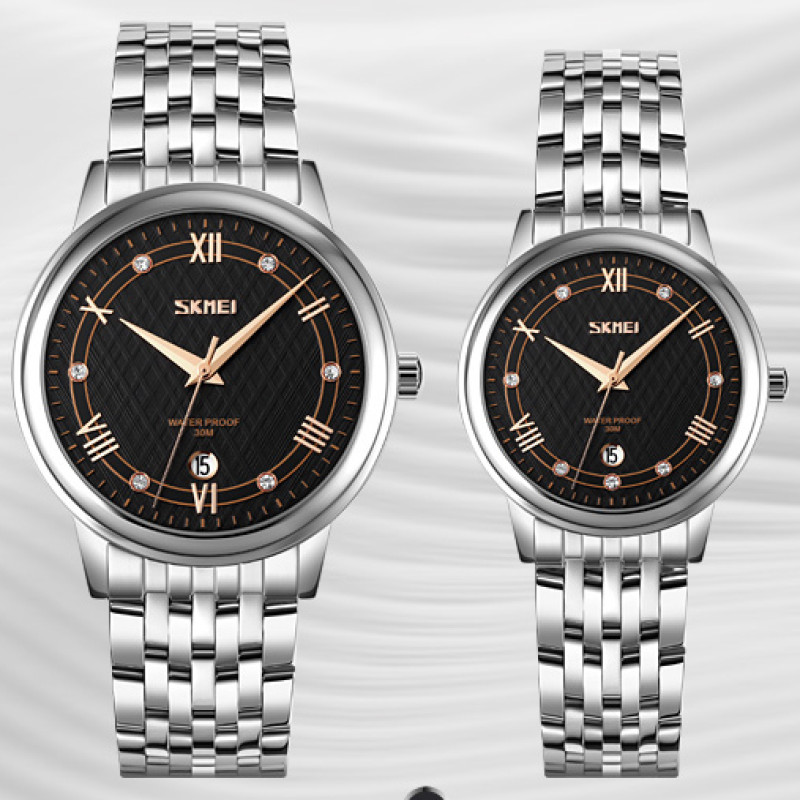 Skmei 9272SIBK-B Silver-Black Men