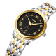 Skmei 9272TGDBK-S Gold/Silver-Black Lady
