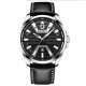 Curren 8379 Silver-Black
