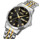Skmei 2291TGDBK Silver-Gold-Black