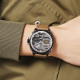 Skmei 2289BKLBN Black-Light Brown