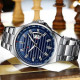Curren 8375 Silver-Blue