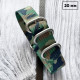 Ремешок Nato Camo Woodland 20 мм