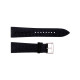 Шкіряний ремінець Premium 22х18 мм. Black