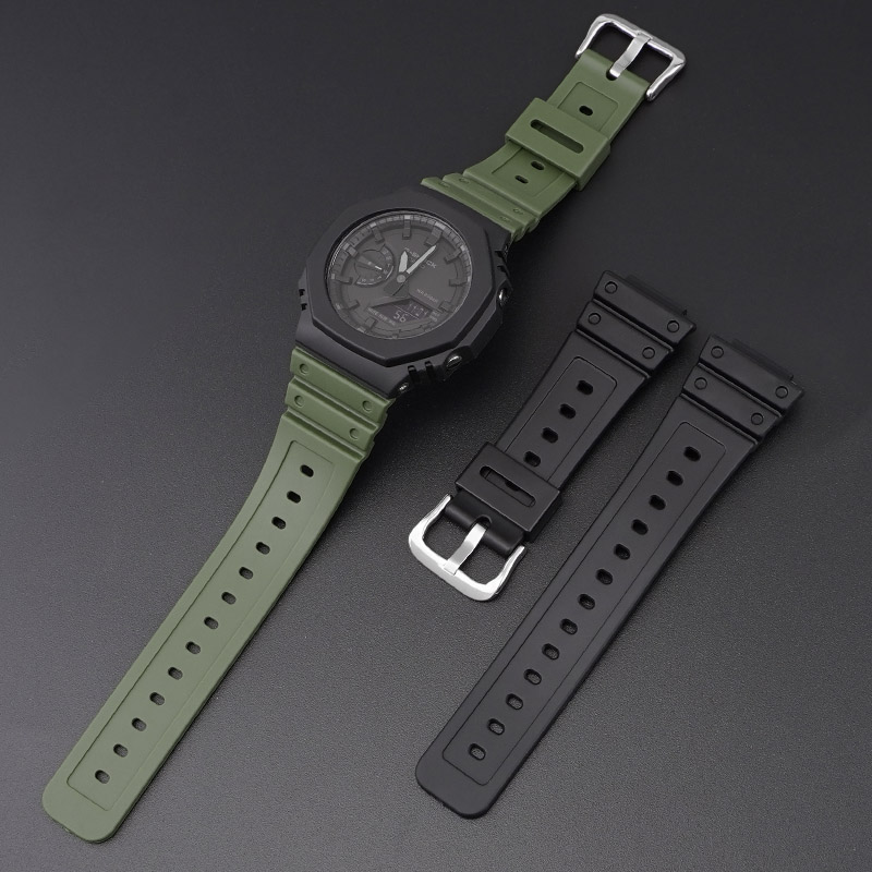 Ремінець для Casio G-Shock GA-2100 Black SI