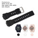 Ремінець для Casio G-Shock DW-5600 Black-Glossy SI