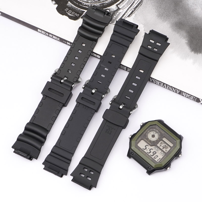 Ремінець для Casio AE-1000W Black Black