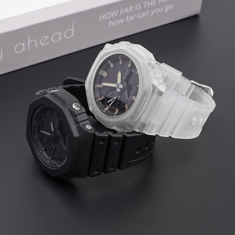 Ремешок для Casio G-Shock GA-2100/2110 Black SI