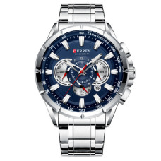 Curren 8363 Silver-Blue