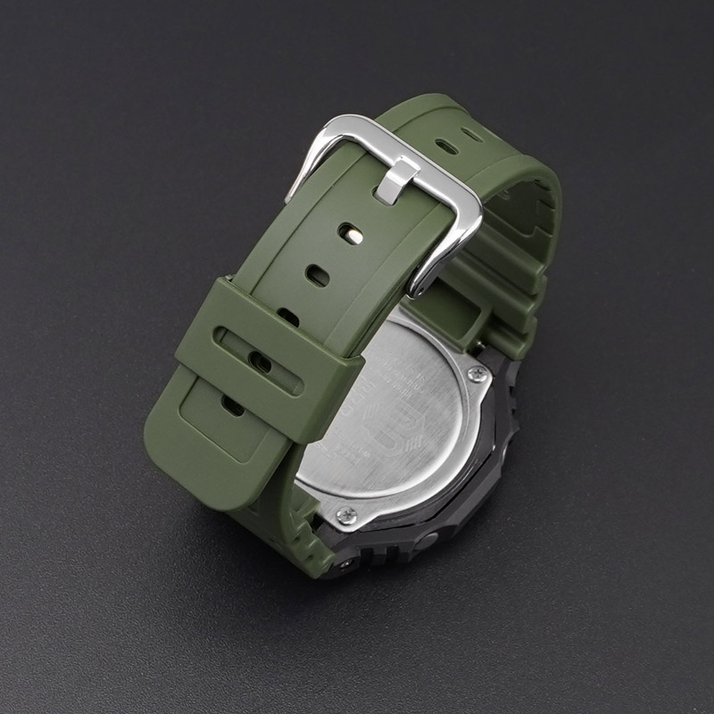 Ремінець для Casio G-Shock GA-2100/2110 Translucent Silver