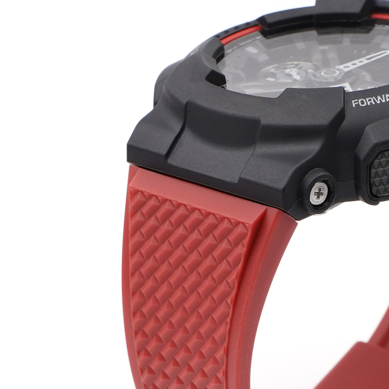 Ремінець для Casio G-Shock GA-100/110 Red BK