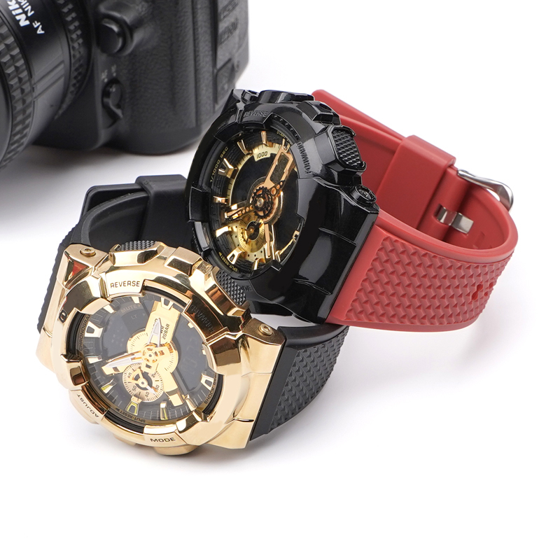 Ремінець для Casio G-Shock GA-100/110 Red SI