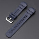 Ремінець для Casio G-Shock AW-282B/590/591/5230, AWG-M100/M101, G-7700/7710 Dark Blue Silver