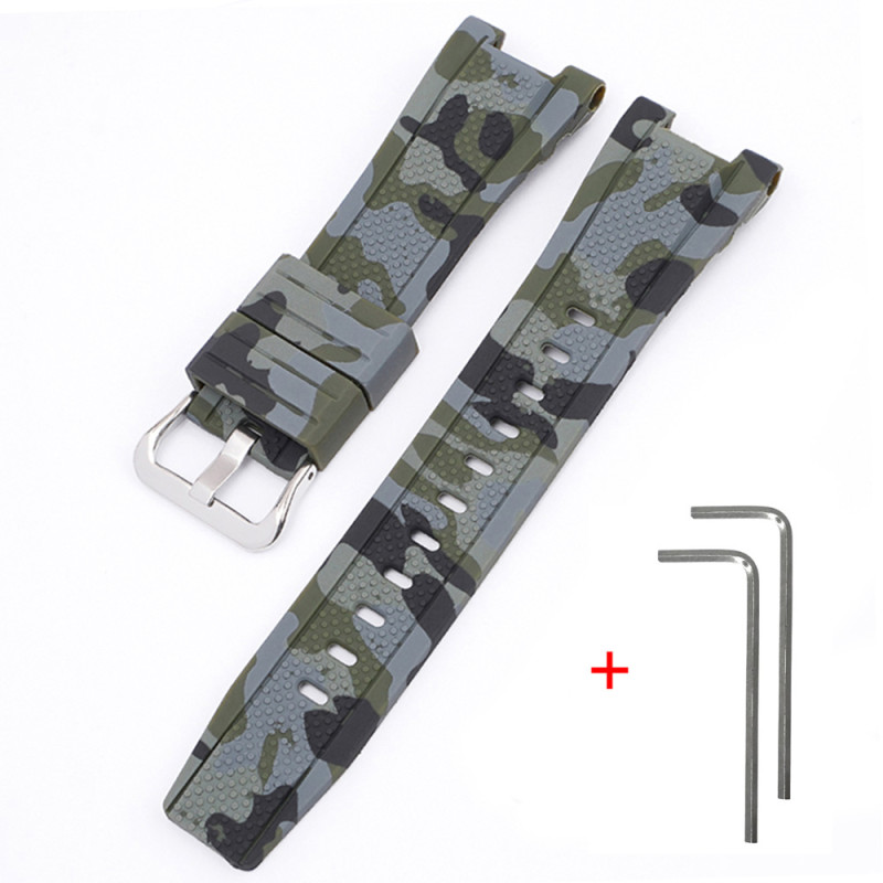Ремінець для Casio G-Shock GST-W300 Camo Green SI