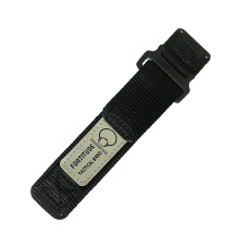 Ремінець для годинника Nylon Black 20 мм