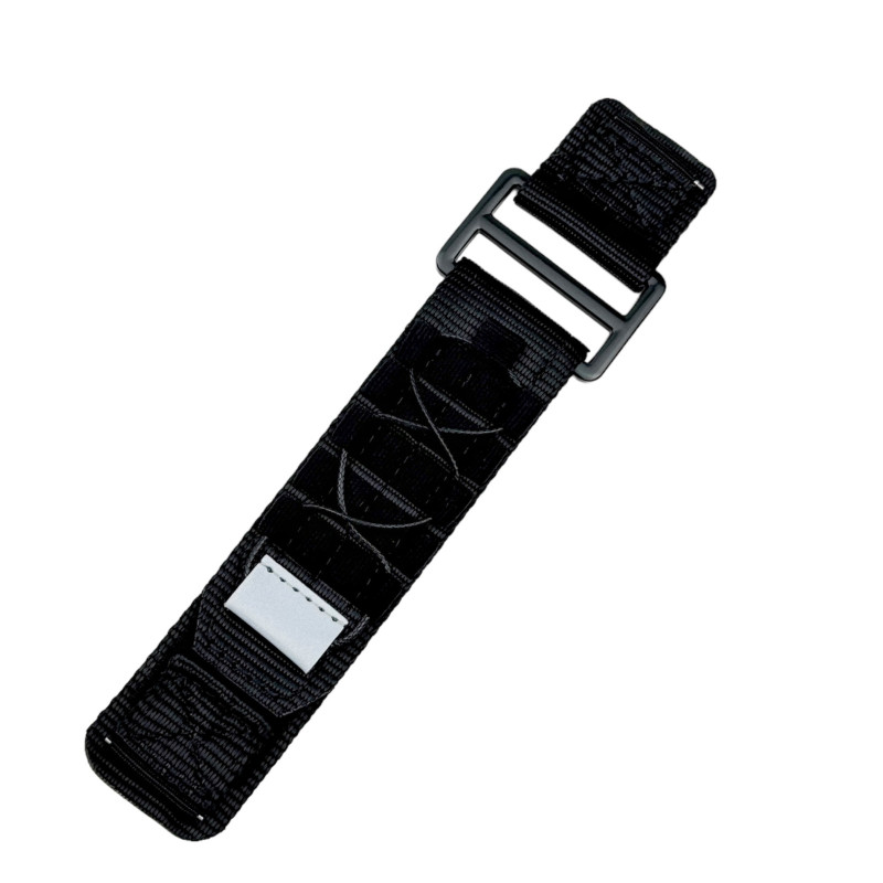 Ремінець для годинника Nylon Pro Black 20 мм