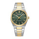 Curren 8439L Silver-Gold-Green
