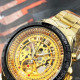 Winner 8067 Gold-Black-Gold Red Cristal