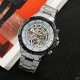 Winner 8067 Silver-Black-White Red Cristal