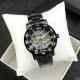 Winner 8012 Diamonds Automatic Black-Silver