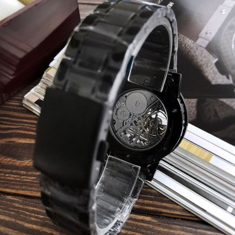 Winner 8012 Diamonds Automatic Black-Gold