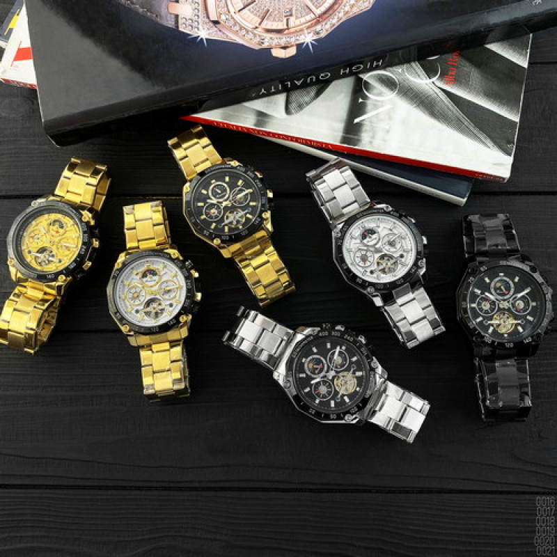 Forsining 6913 Gold-Black-Gold