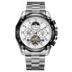 Forsining 6913 Silver-White-Black