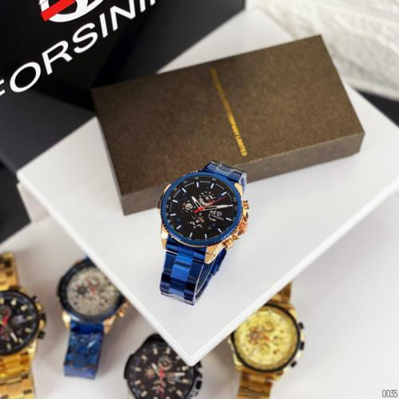 Forsining 6909 Blue-Cuprum-Black
