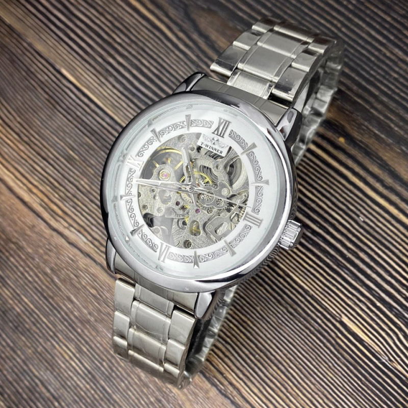 Forsining 8173 Silver-White Steel