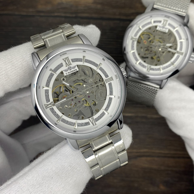 Forsining 8173 Silver-White Steel