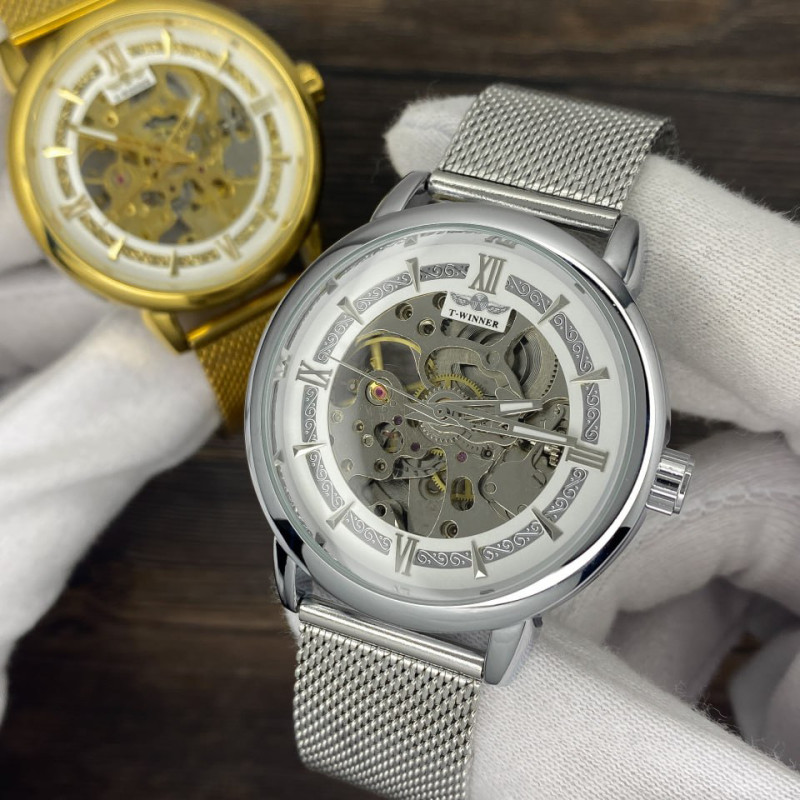 Forsining 8173 Silver-White Steel