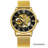 Forsining 8099A Gold-Black Mesh