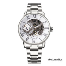 Forsining 8099A Silver-White Metal