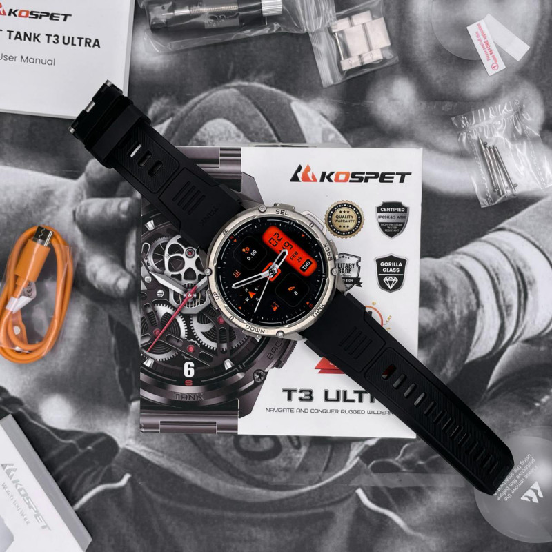 Kospet TANK T3 ULTRA Silver Special Edition