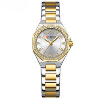 Curren 9100 Silver-Gold-White