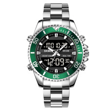 Skmei 1850SIGN Silver-Green SALE