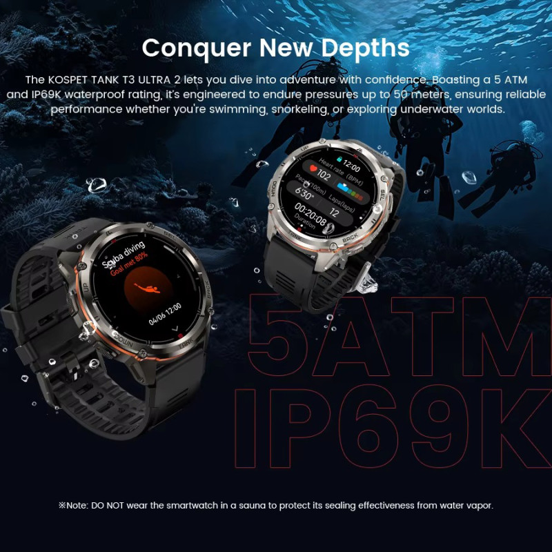 Kospet TANK T3 ULTRA 2 Black