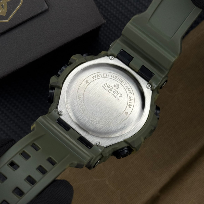 Awarder 004 Тризуб золото Camo Green