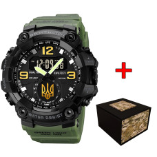 Awarder 003 Тризуб золото Army Green-Black