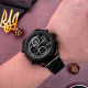 Awarder 017 Тризуб золото All Black Steel