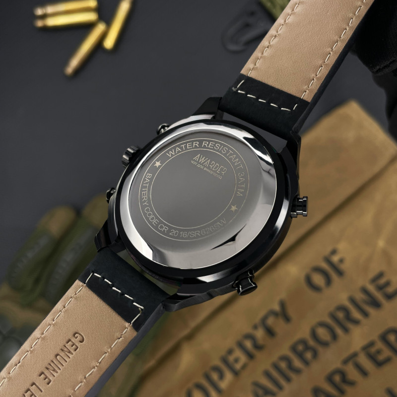 Awarder 017 Тризуб золото All Black