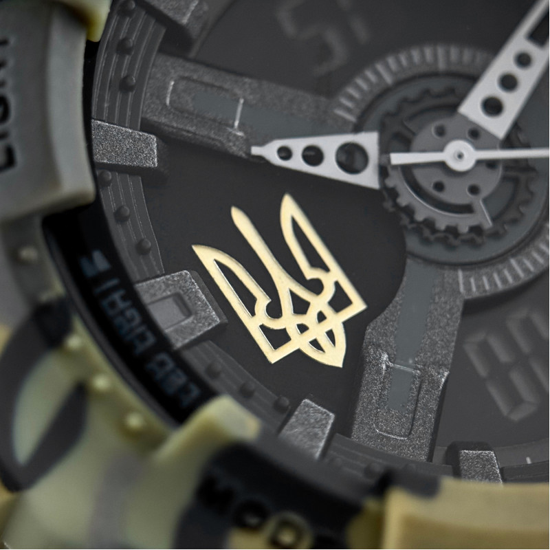 Awarder 005 Тризуб золото Camo Green