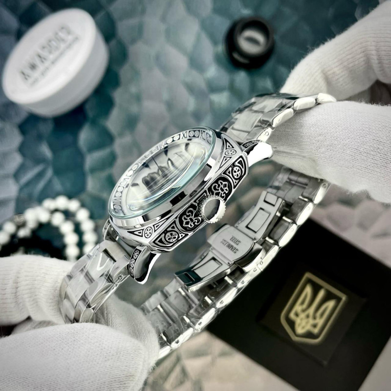 Awarder 021-3D  Де би не був Silver-White Steel